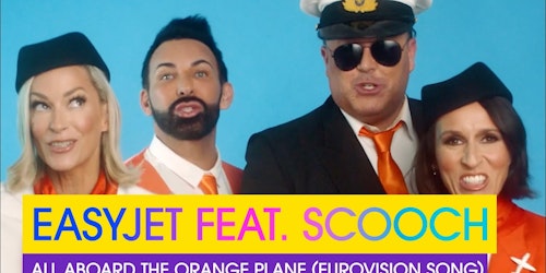 EasyJet's Eurovision song