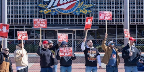 striking workers