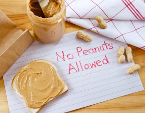 Warning - No Peanuts Allowed