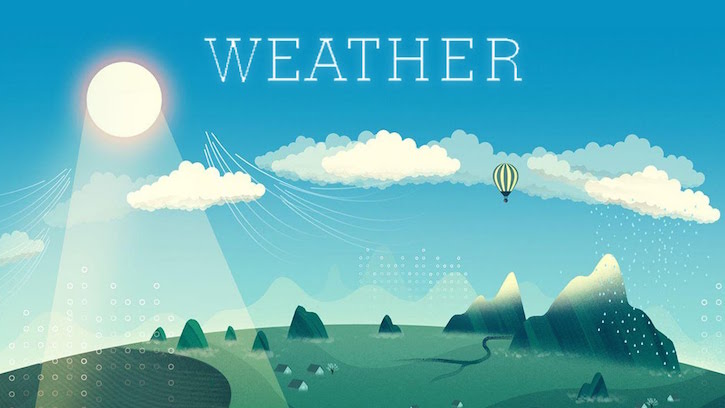 Weather - app for kids
